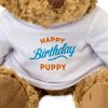 Happy Birthday Puppy - Teddy Bear