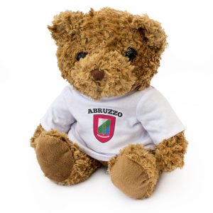 ABRUZZO FLAG - Teddy Bear - Cute Cuddly Soft Adorable - Italy Gift Present