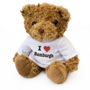 Alternative view of I Love Bamburgh - Teddy Bear
