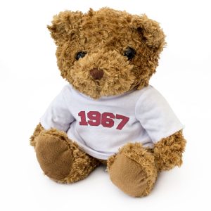 1967 - Teddy Bear - Cute Cuddly Funny - Friend Born In 1967 Year Gift Present