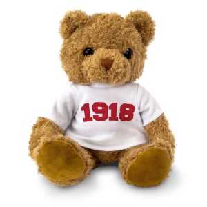 1918 - Teddy Bear - Cute Funny - Friend Born In 1918 Year Birthday Gift Present